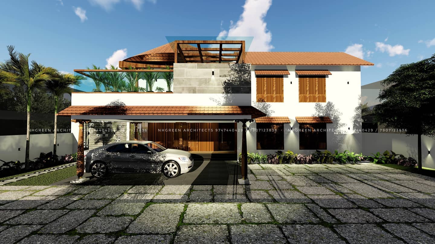 The Pitched Roof family home