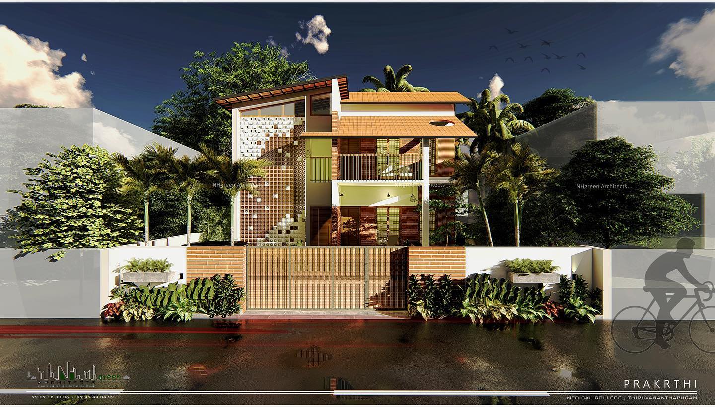 Prakrti residence at Medical College, Thiruvananthapuram