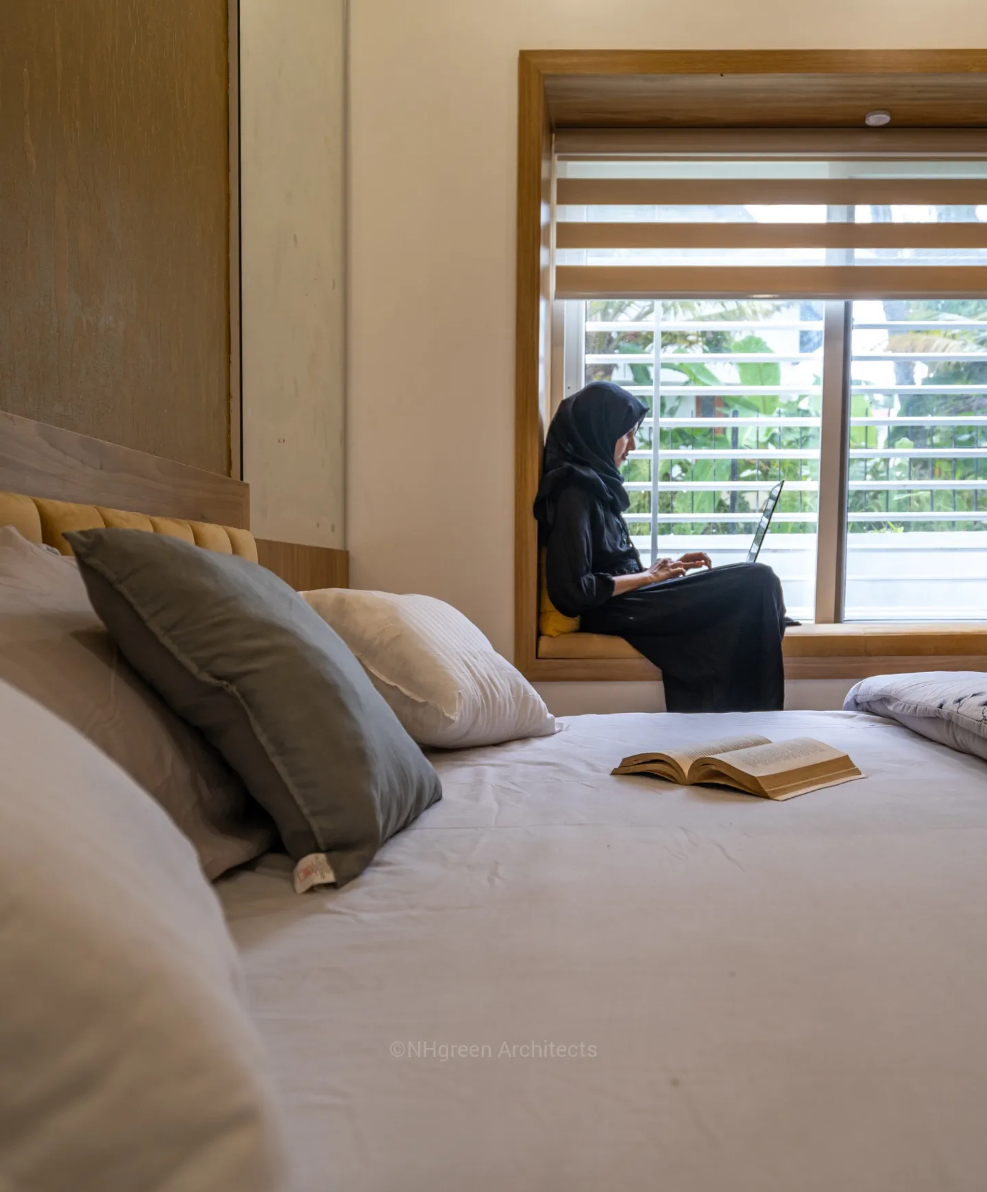 Window-seat bedroom, Kollam